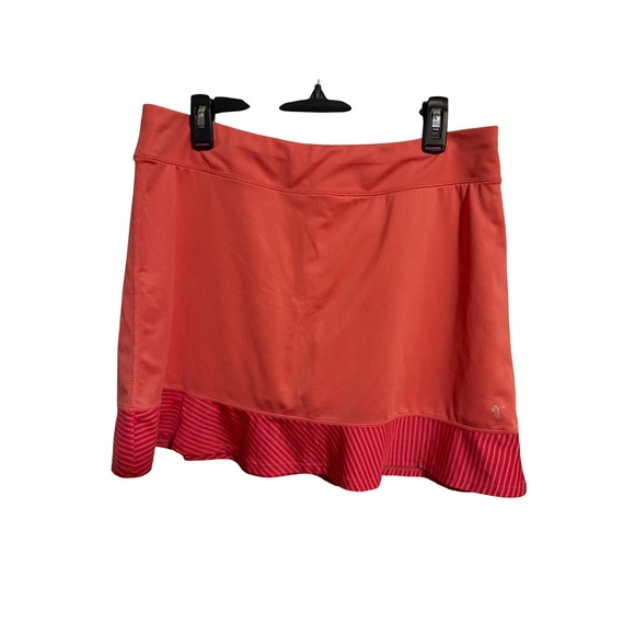 LPGA Collection Coral Pink Skort Athletic Golf Tennis Activewear Womens - Picture 1 of 5